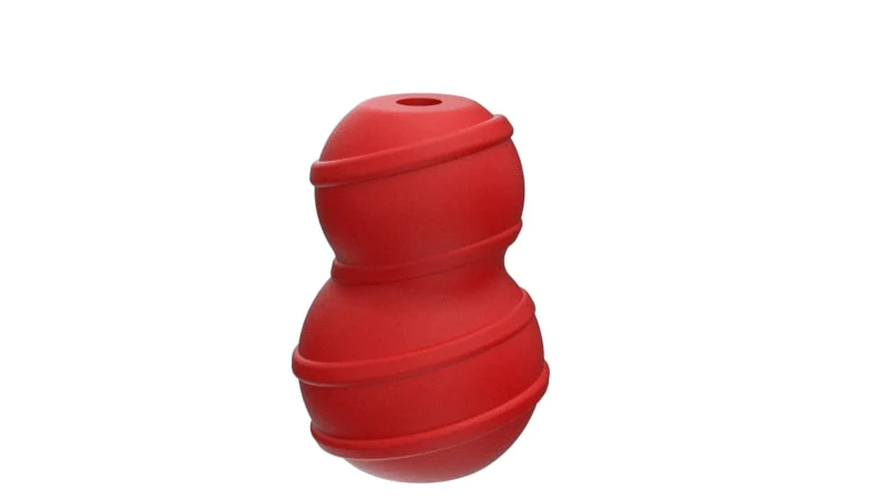 Red Classic Treat Dispenser, Medium - Healthber