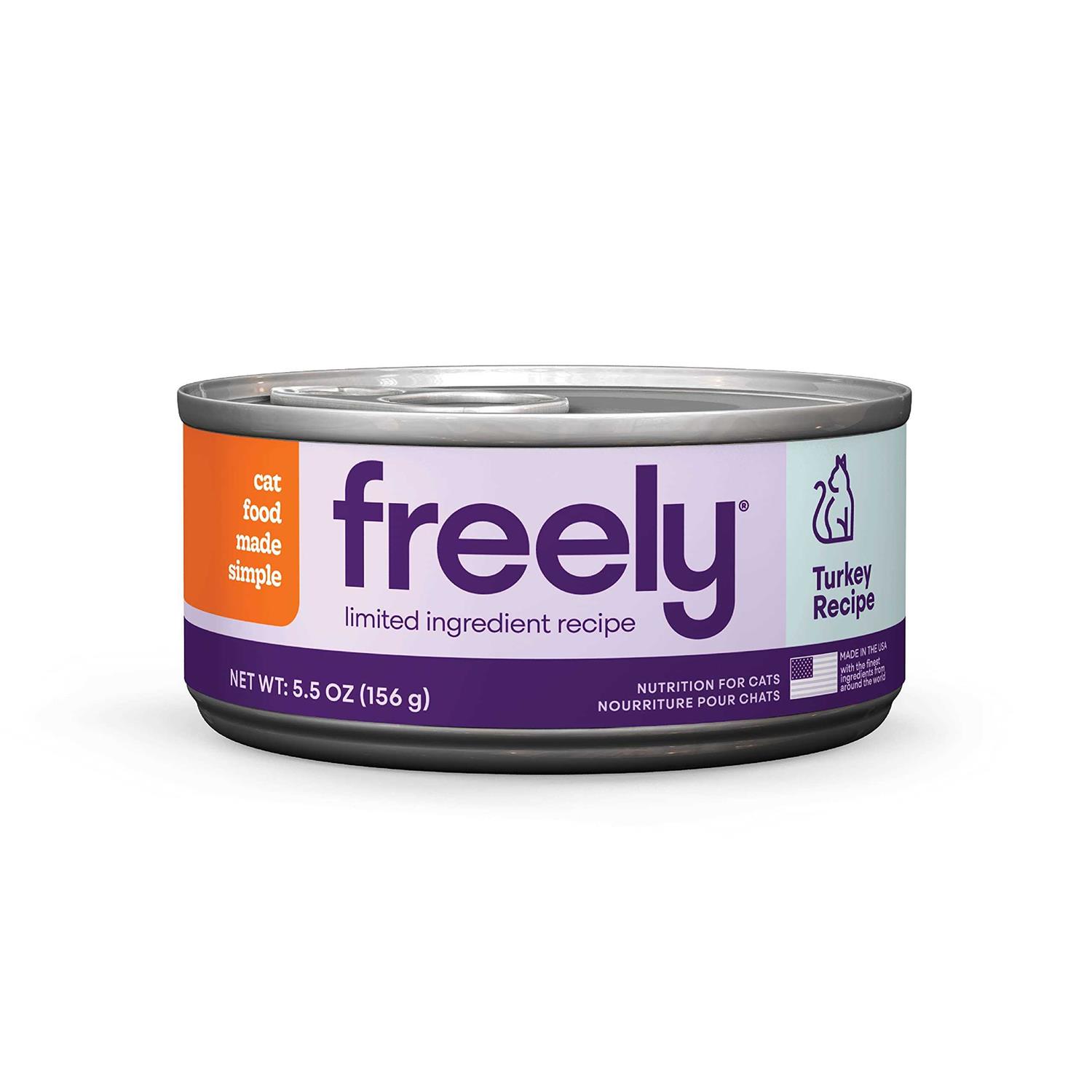 Freely Recipe Limited Ingredient Grain-Free Wet Cat Food - Healthber