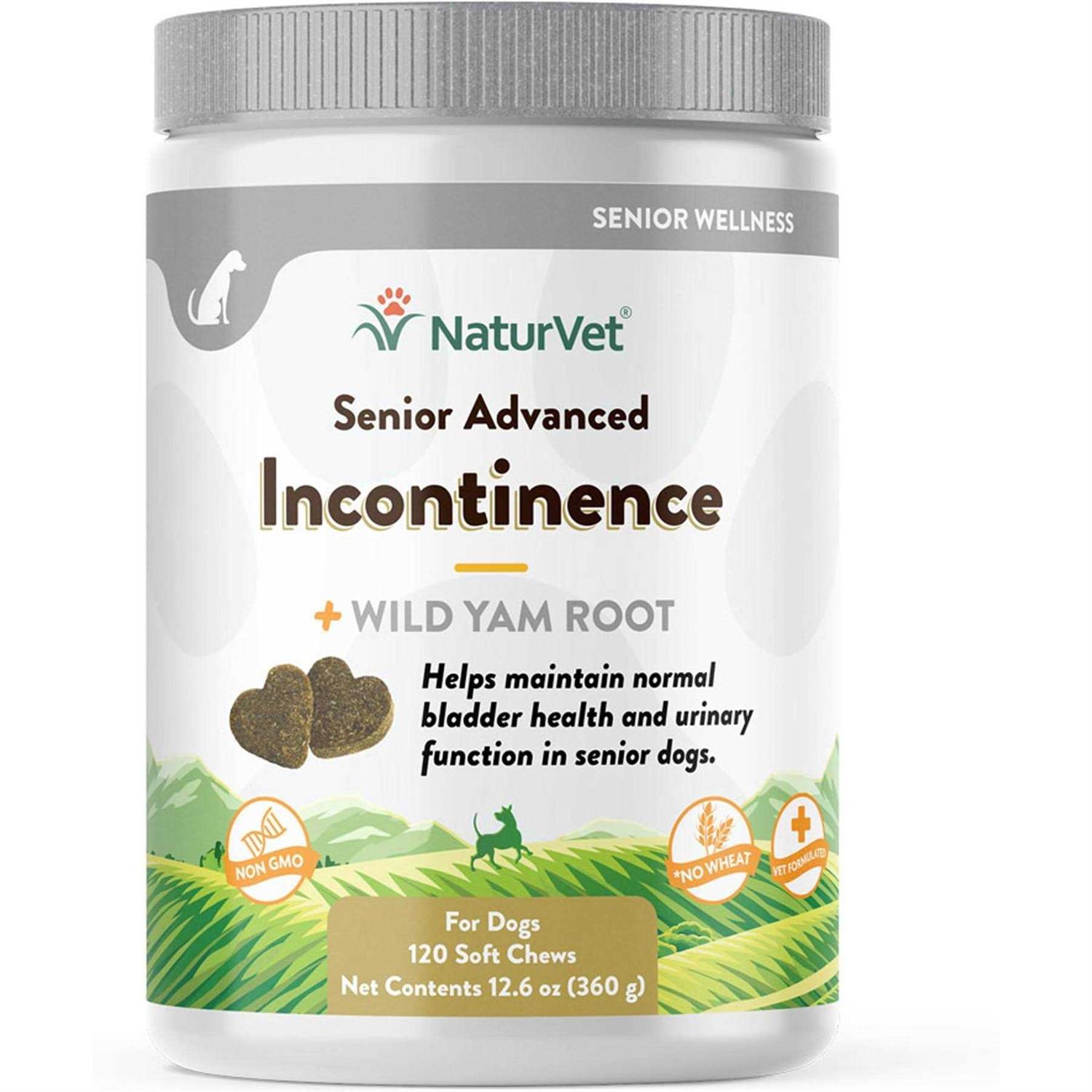 NaturVet Senior Advanced Incontinence Soft Chew - Healthber