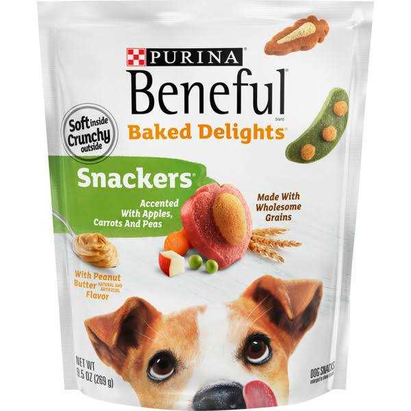 Purina Beneful Baked Delights Snackers Dog Treats - Healthber