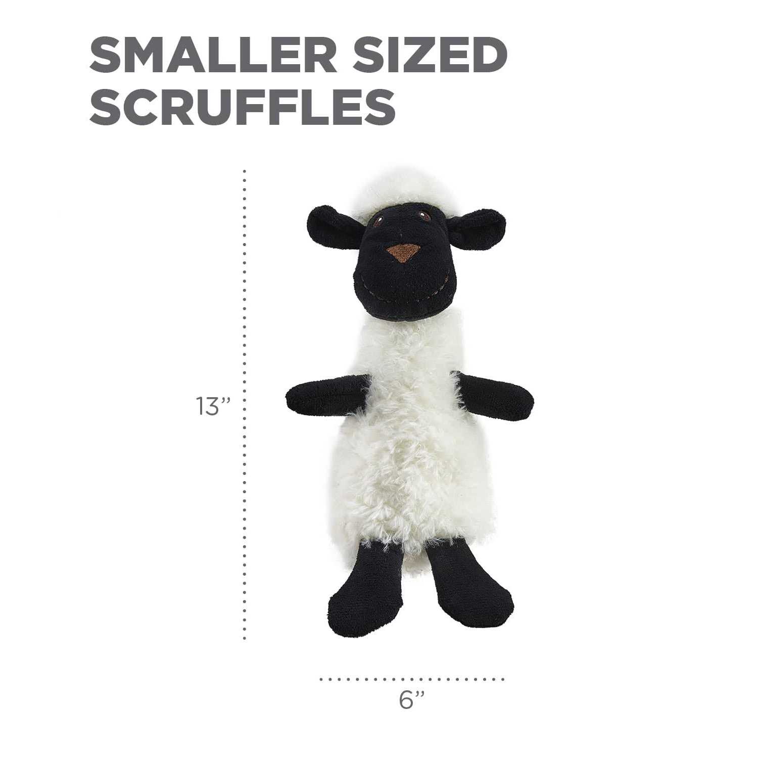 Charming Pet Scruffles Dog Toy Lamb - Healthber