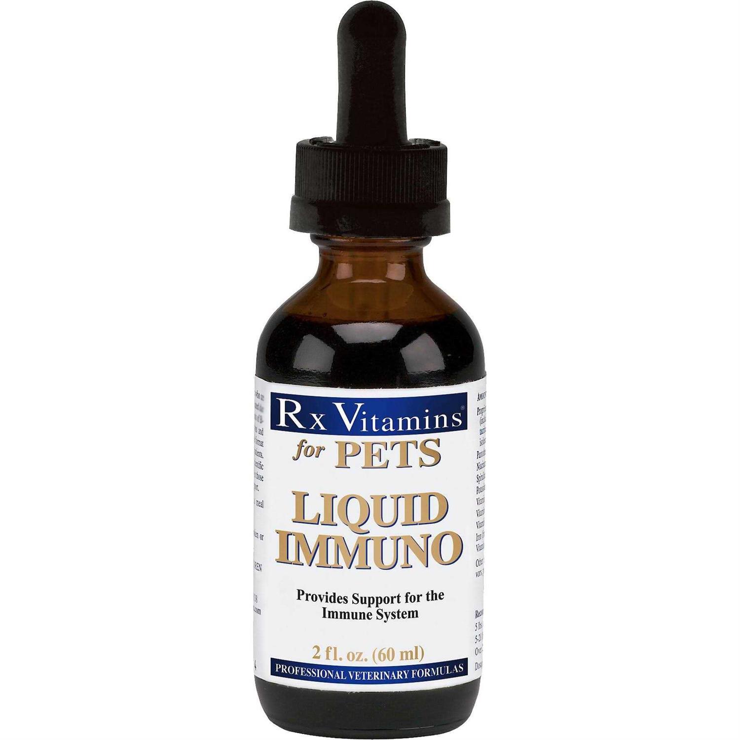 Rx Vitamins Liquid Immuno for Pets - Healthber