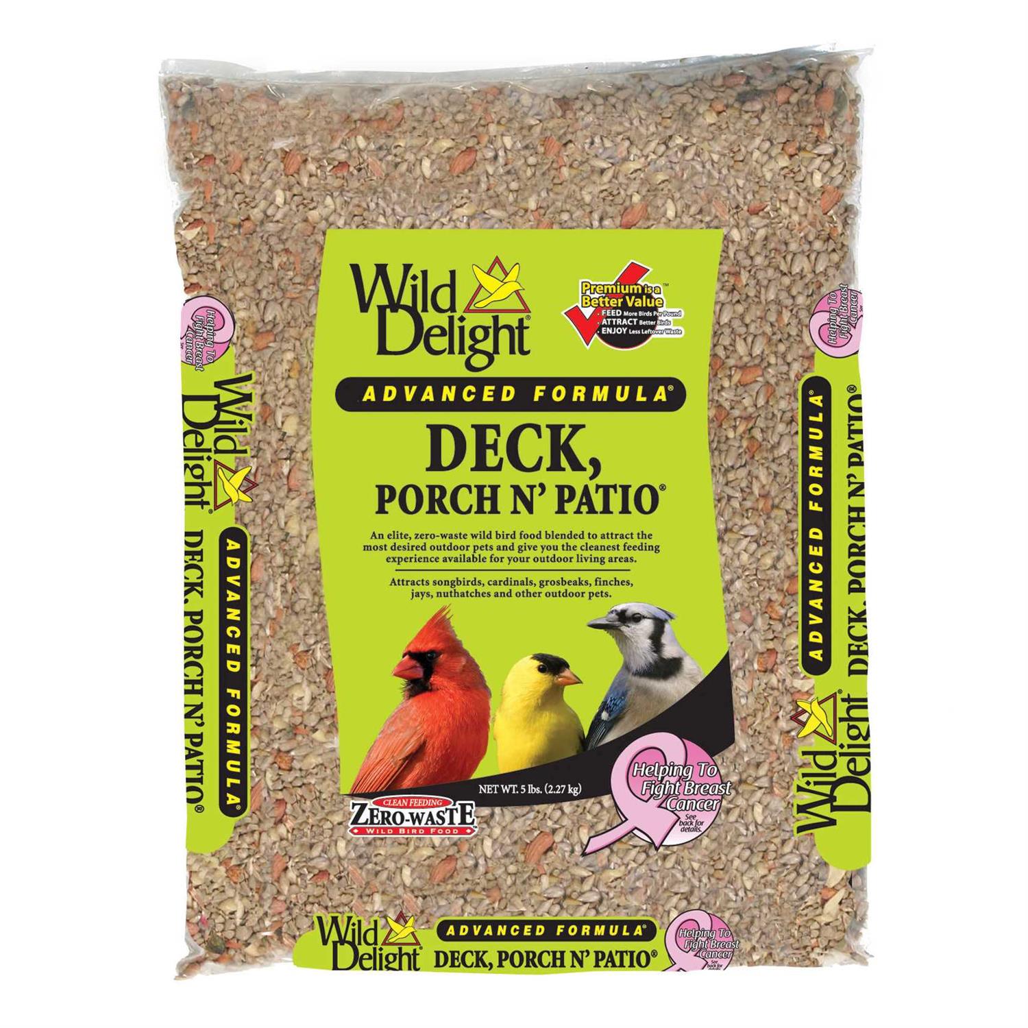 Wild Delight Deck Porch N’ Patio Bird Seed - Healthber