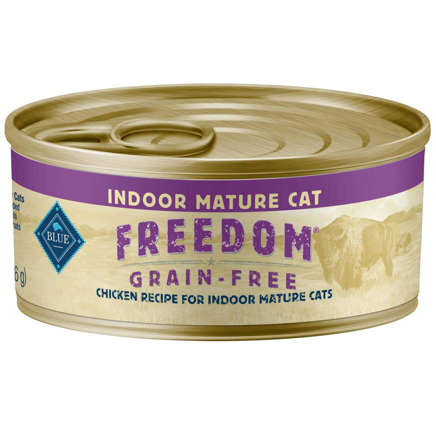 Blue Buffalo Freedom Grain-Free Indoor Canned Cat Food - Healthber
