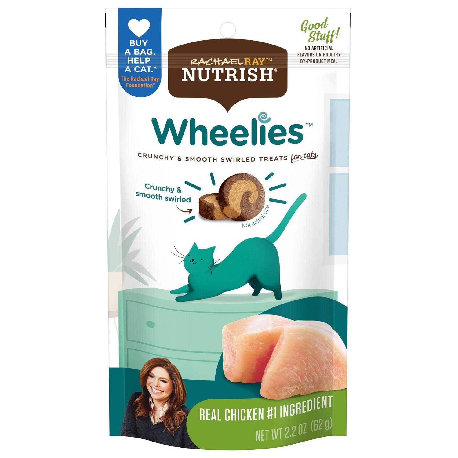 Rachael Ray Nutrish Wheelies Cat Treats - Healthber