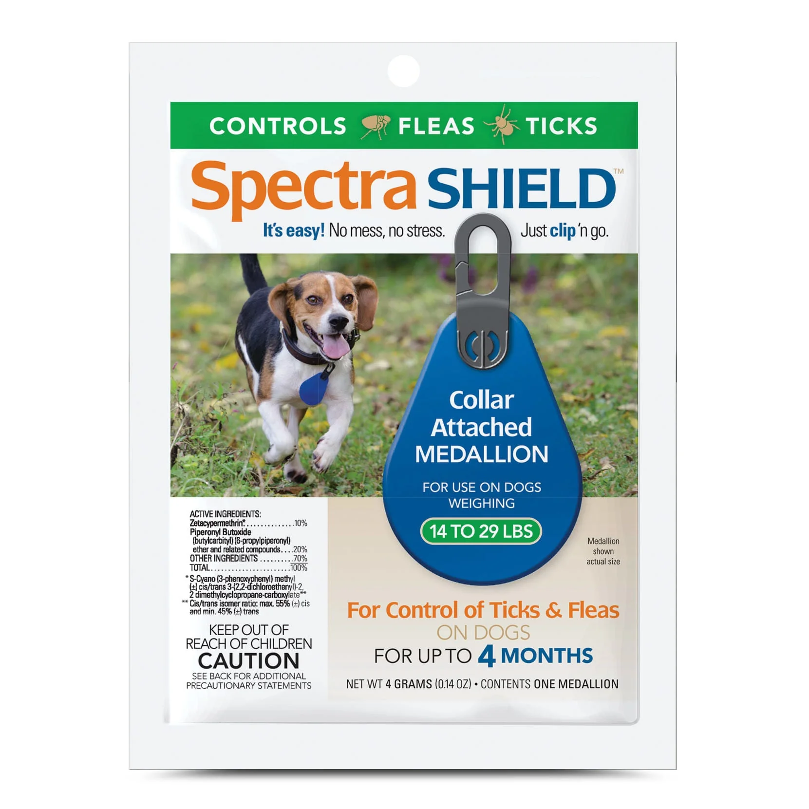 Spectra Shield Collar Medallion for Dogs - Healthber