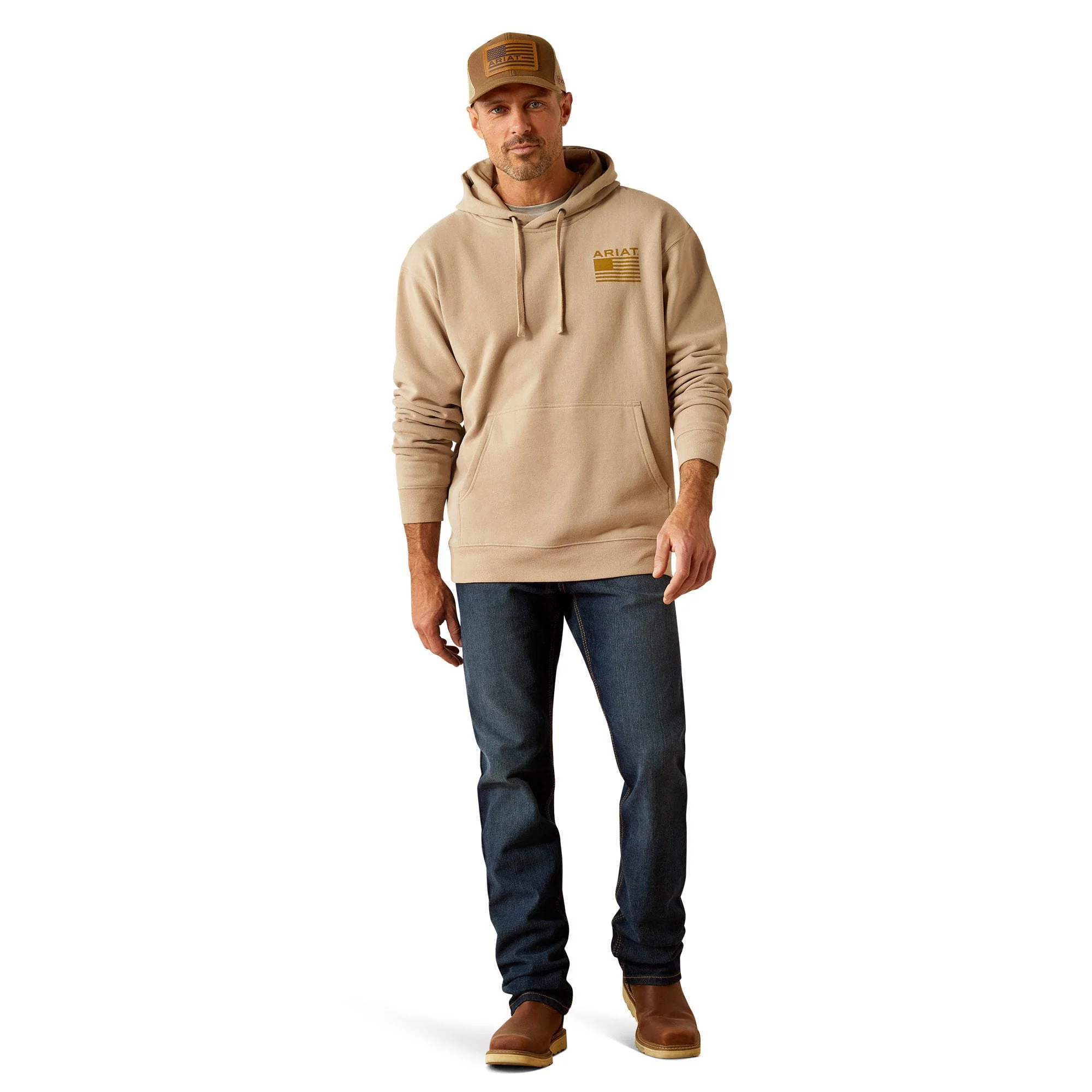 Ariat Men's Camo Hex Hoodie - Healthber