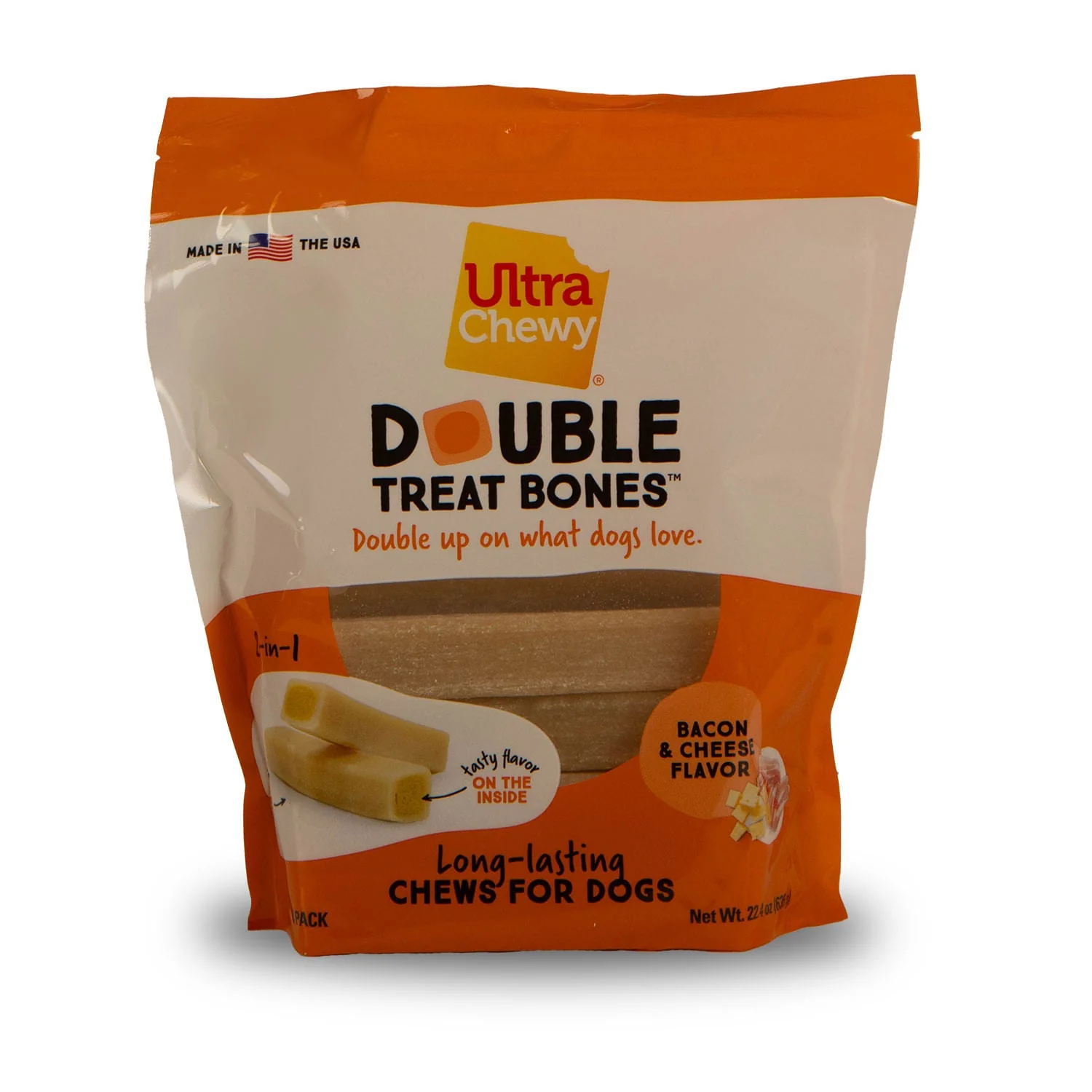 Ultra Chewy Double Treat Bone Value Pack - Healthber