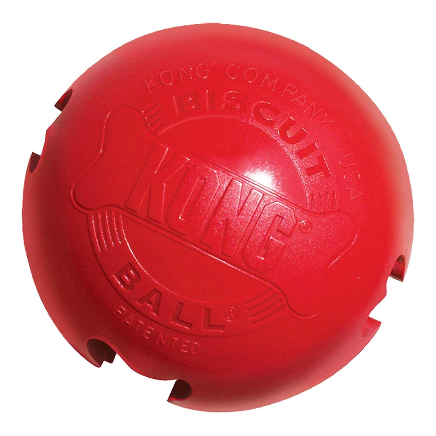 KONG Biscuit Ball Dog Toy - Healthber