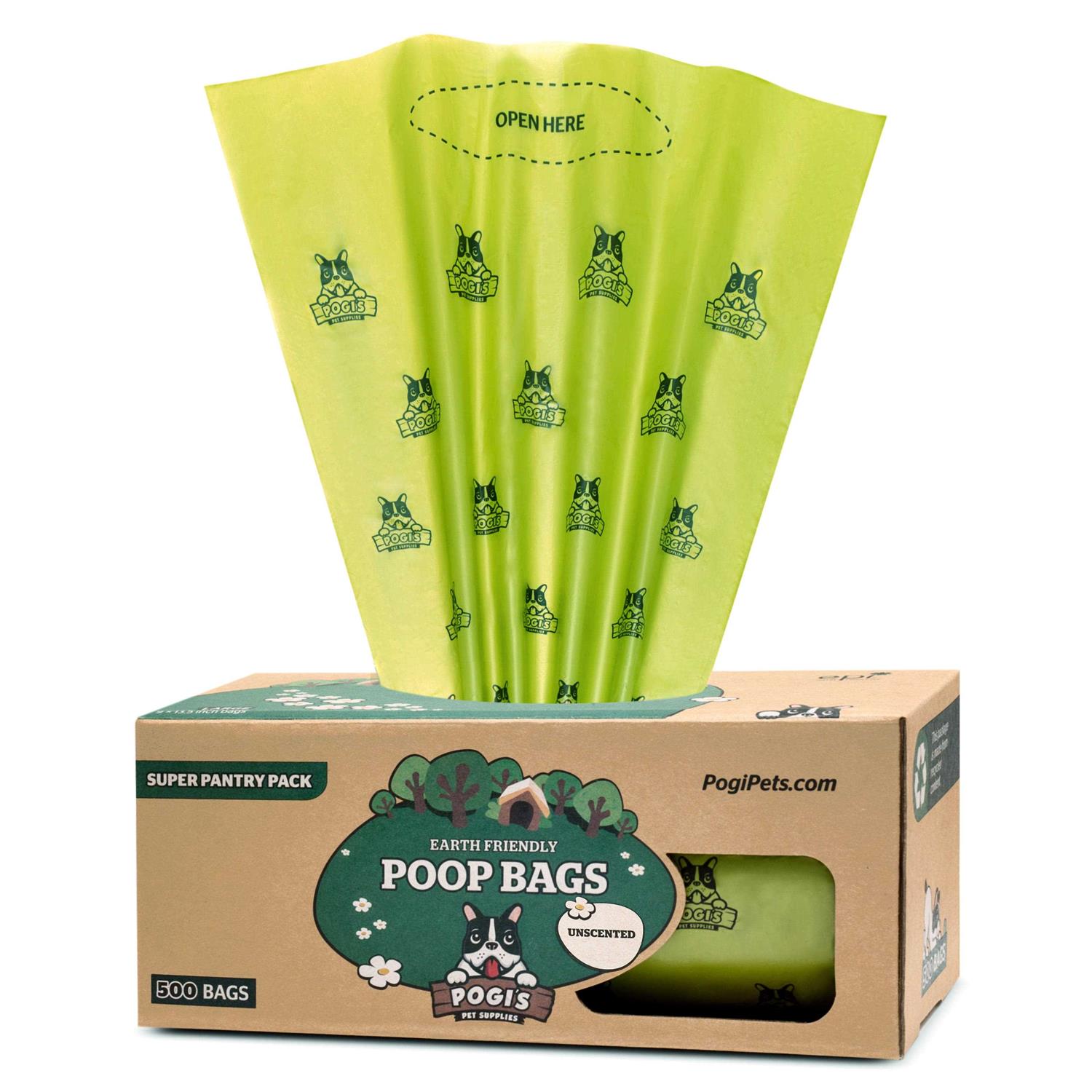 Pogi’s Pet Supplies Poop Bags 500 Dog Poop Bags for Yards - Healthber