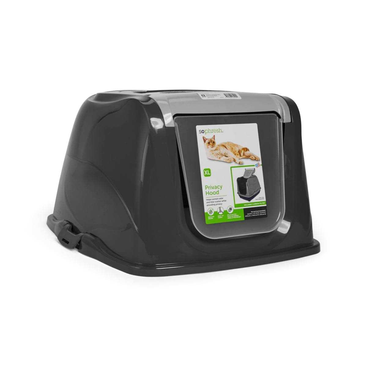 So Phresh Flip Top Cat Litter Box Hood - Healthber