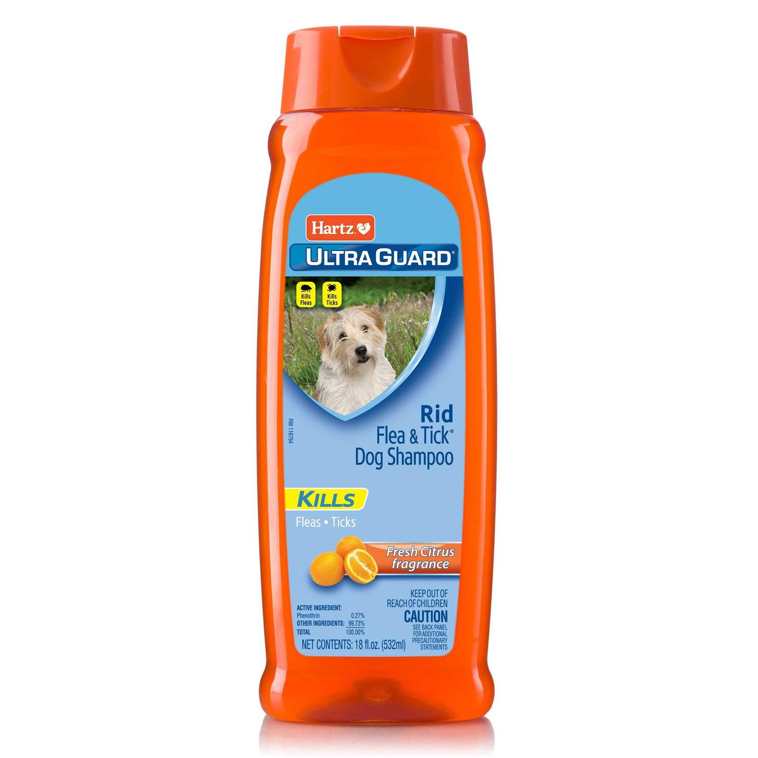 Hartz UltraGuard Citrus Rid Flea & Tick Shampoo - Healthber