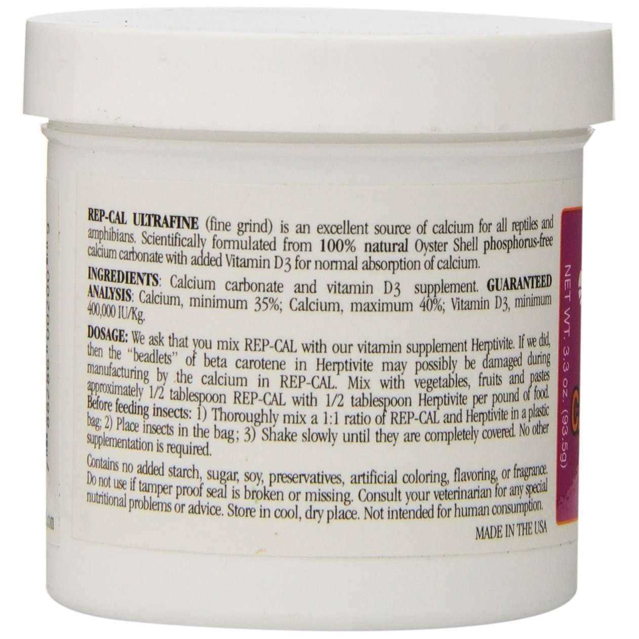 Rep Cal Phosphorus Free Calcium with Vitamin D3 - Healthber