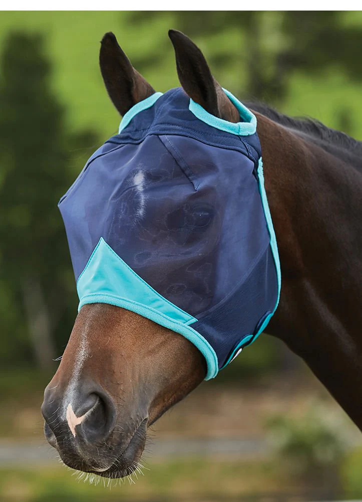 Weatherbeeta ComFITec Fine Mesh Horse Fly Mask without Ears - Healthber