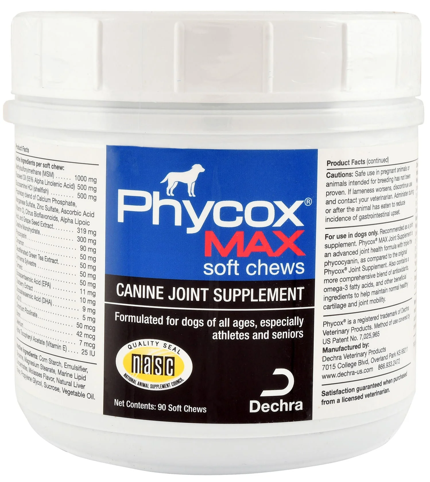Phycox MAX Soft Chews, 90 Count - Healthber