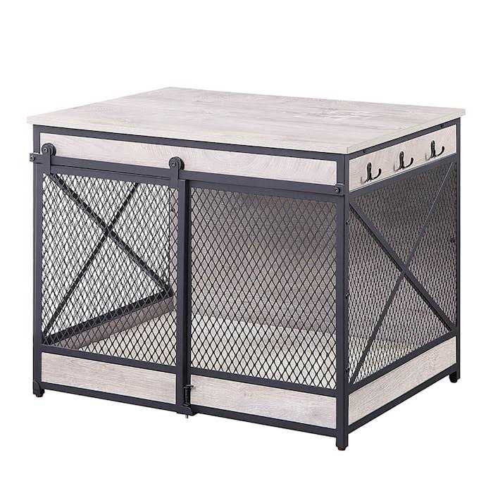 Unipaws Furniture Style Sliding Door Dog Crate - Healthber