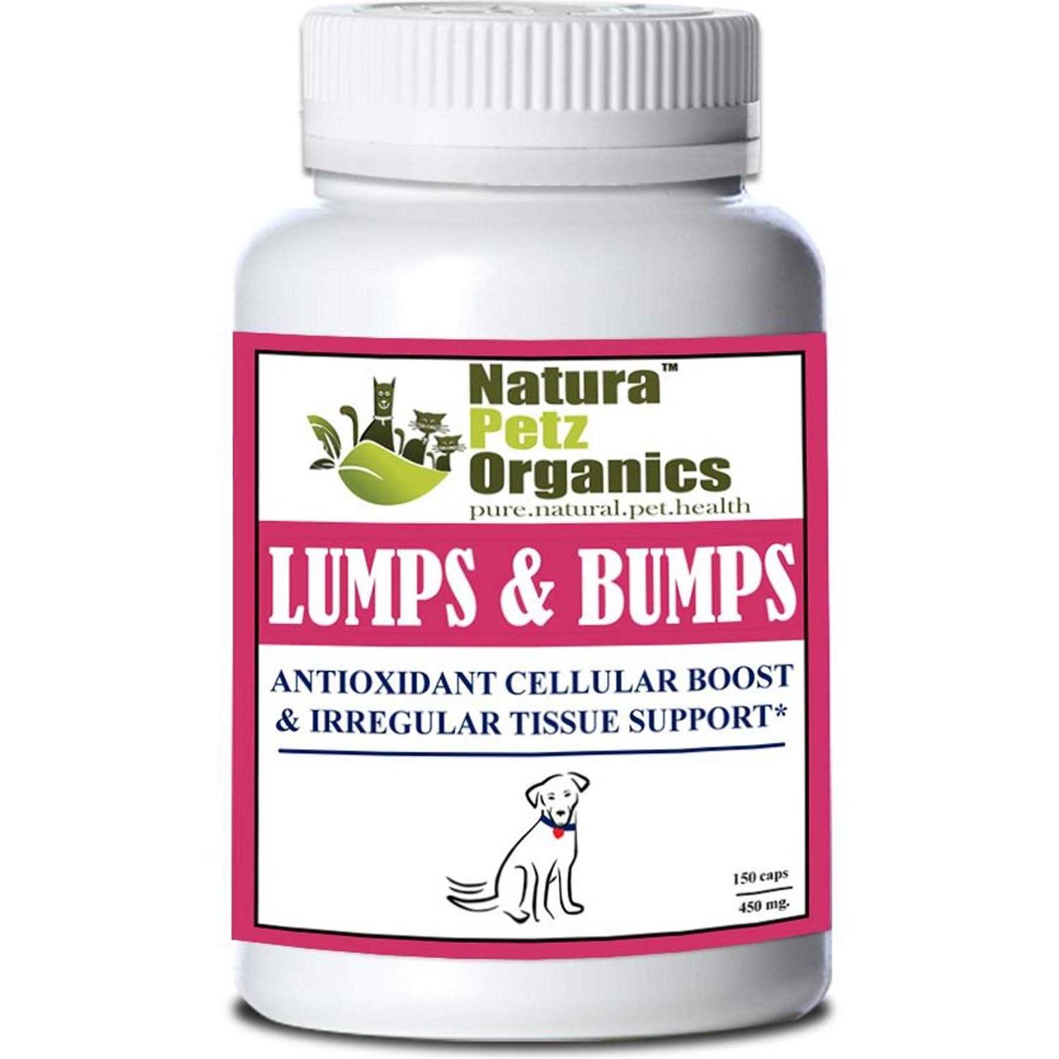 Natura Petz Organics Lumps and Bumps Capsules Irregular Tissue Support* for Dogs and Cats* - Healthber