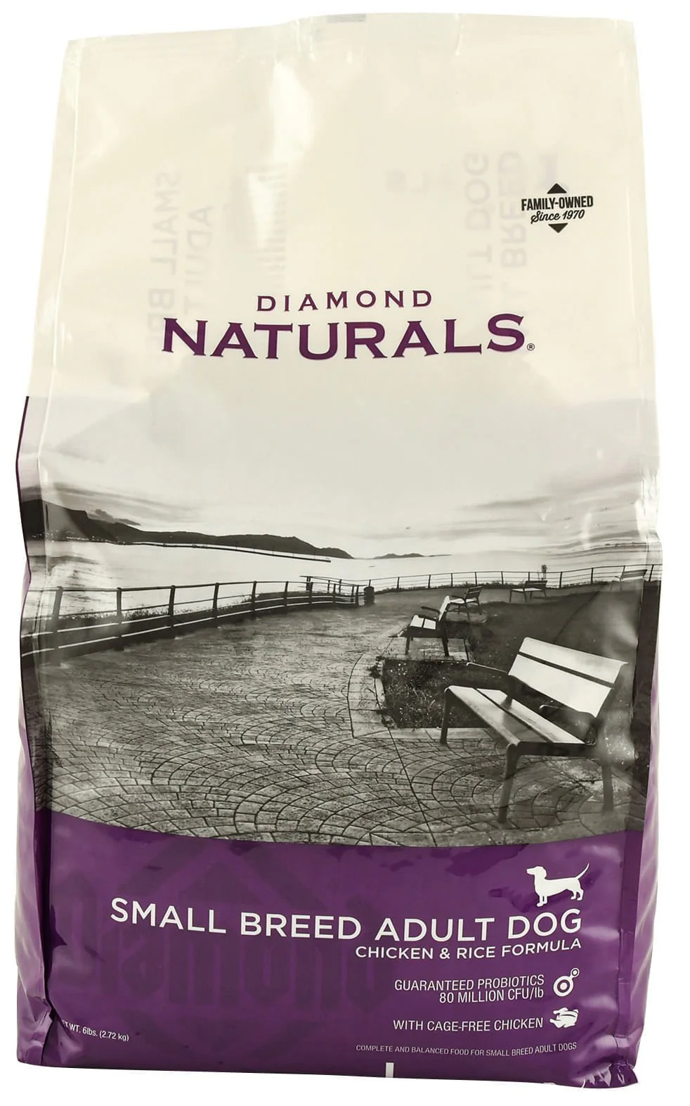 Diamond Naturals Chicken & Rice Small Breed Formula Dog Food, 6 lbs - Healthber
