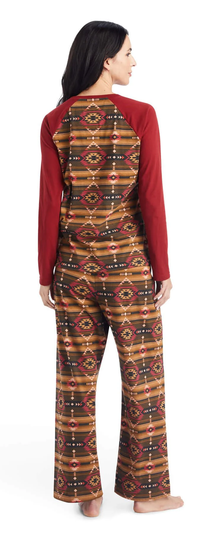 Ariat Women's Pajama Set, Southwestern - Healthber