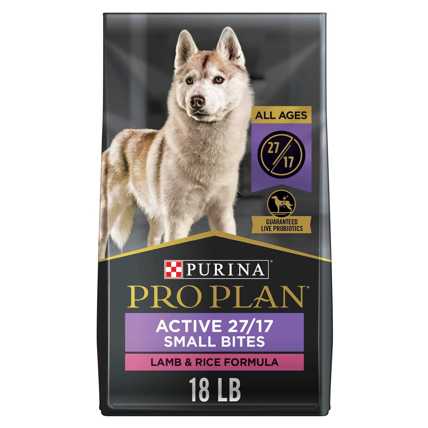Purina Pro Plan Dog Food Small Bites Lamb & Rice - Healthber