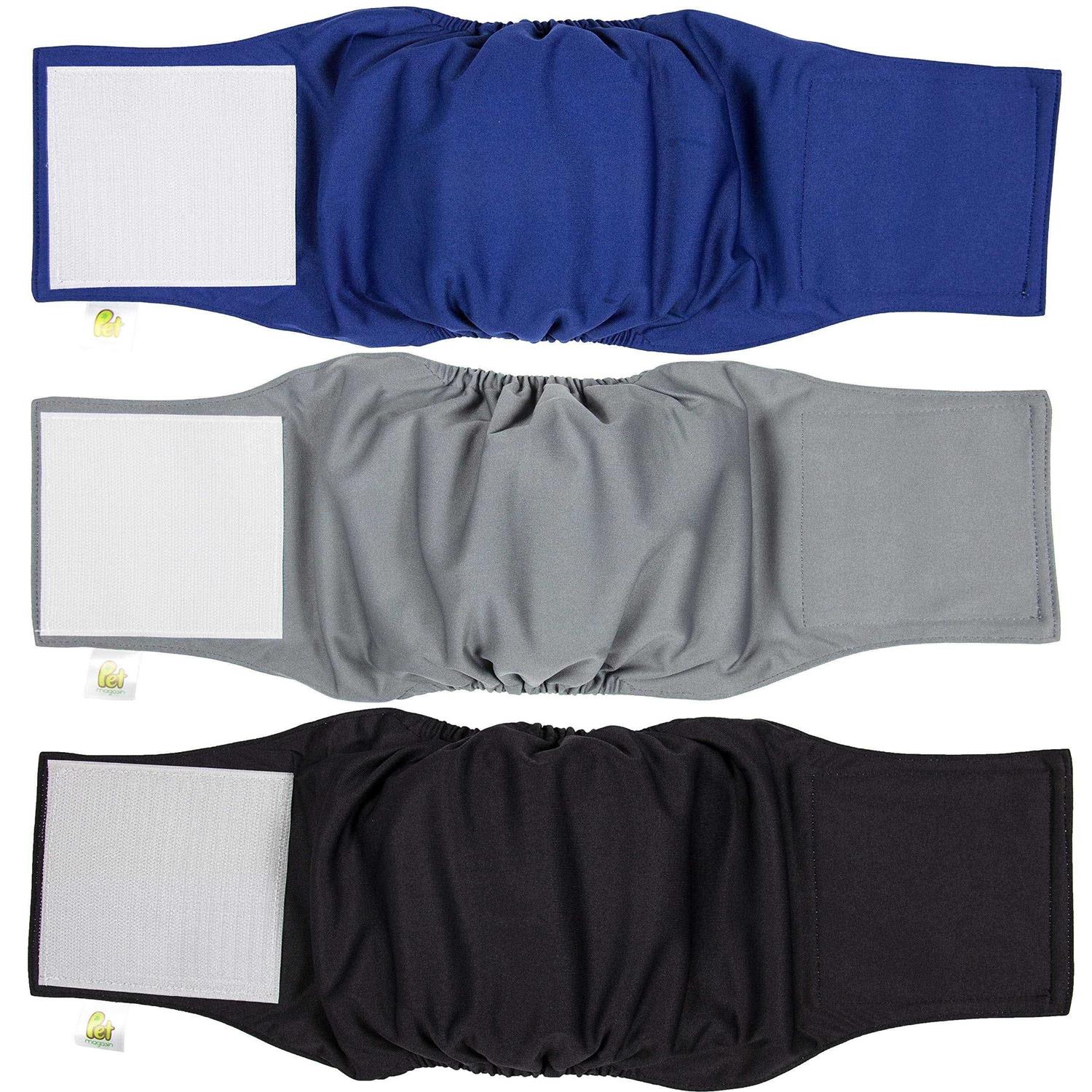 Pet Magasin Washable Belly Nappies Male Dog Wraps - Healthber