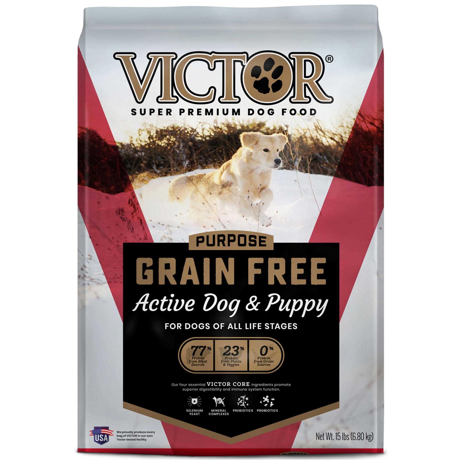 Victor Dog Food Grain Free Active Dog & Puppy - Healthber