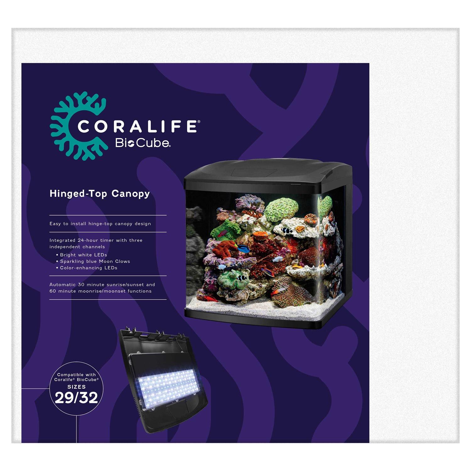 Coralife BioCube LED Replacement Canopy Size 29 and 32 - Healthber