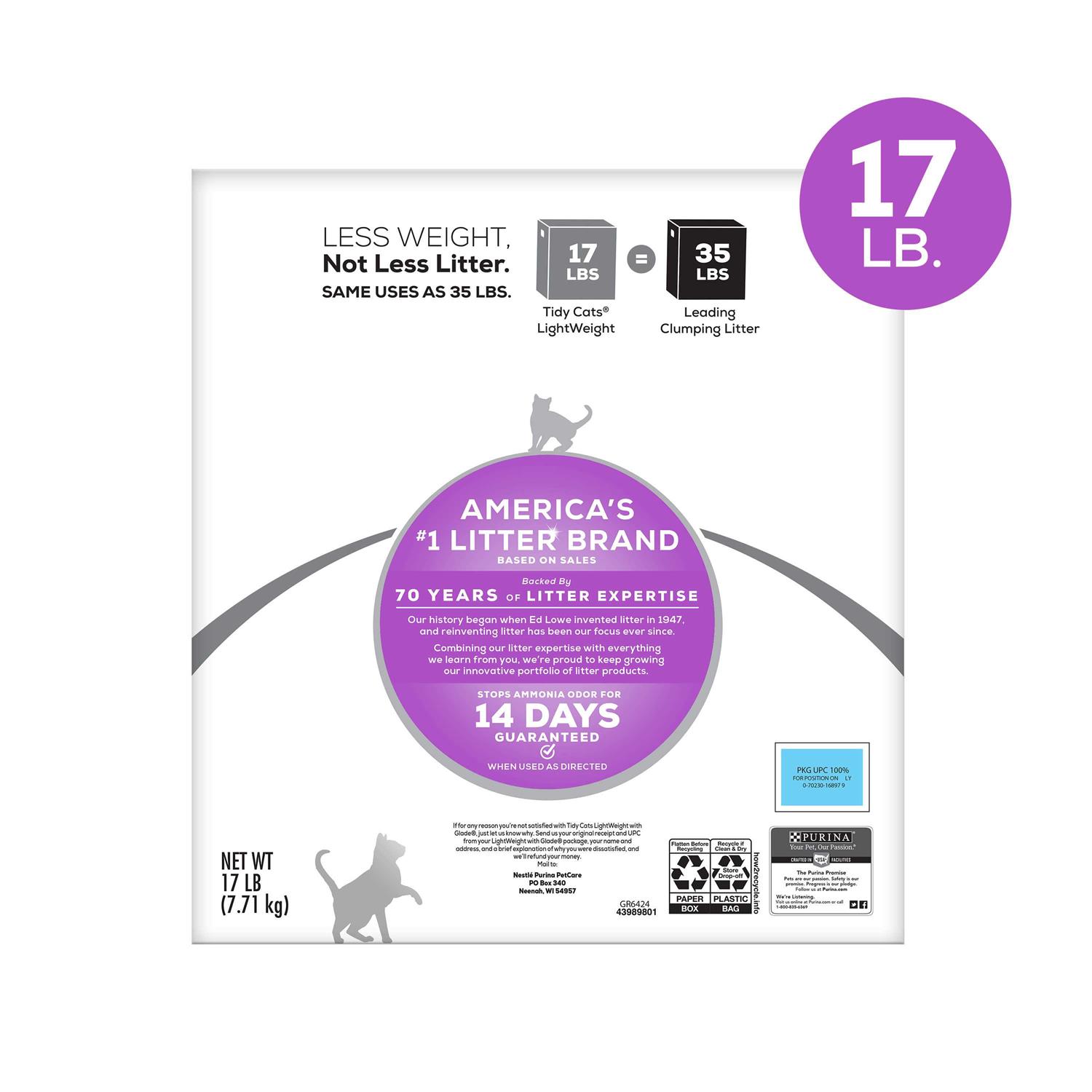 Purina Tidy Cats Low Dust Multi Cat Clumping Cat Litter - Healthber