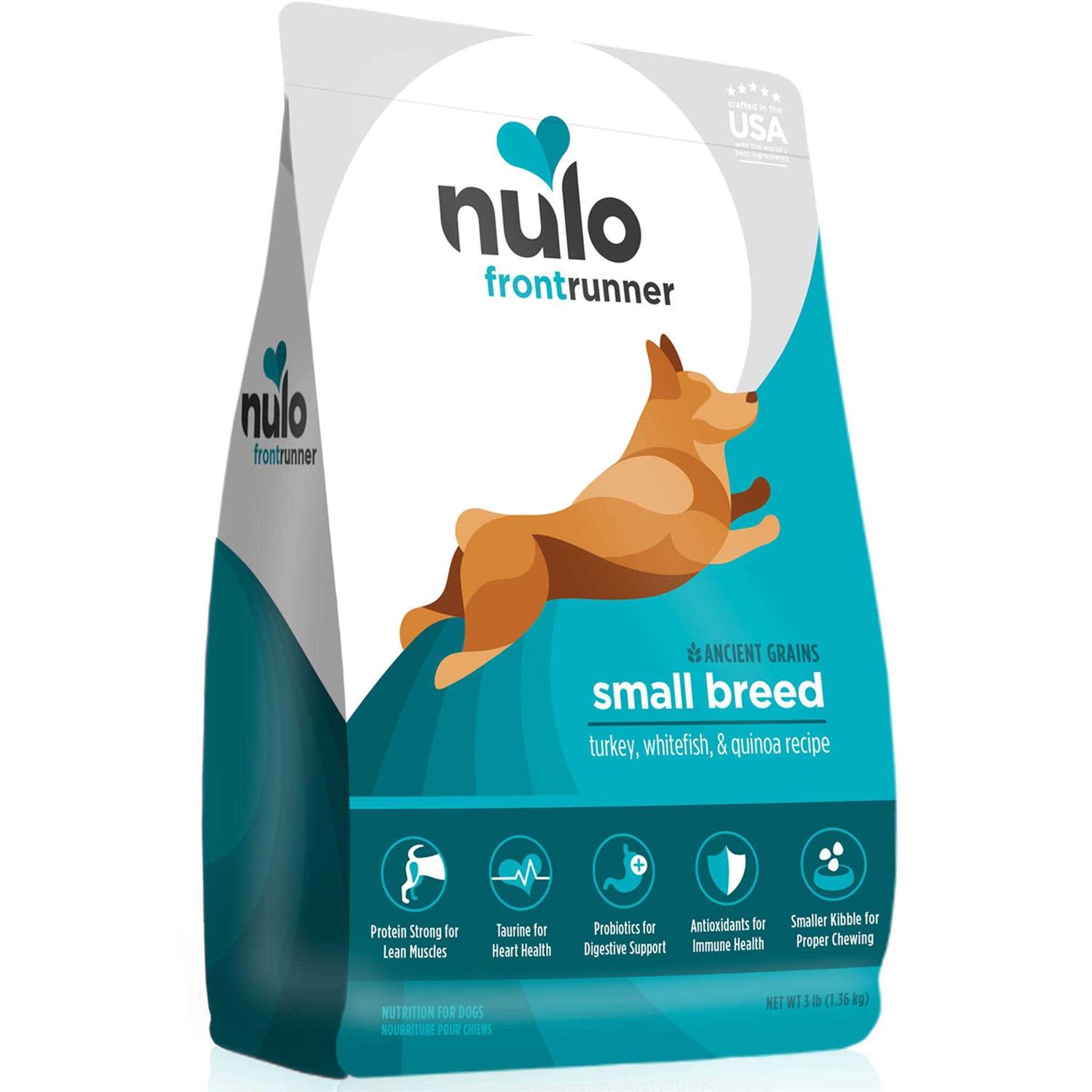Nulo Frontrunner Small Breed Dry Dog Food Turkey - Healthber