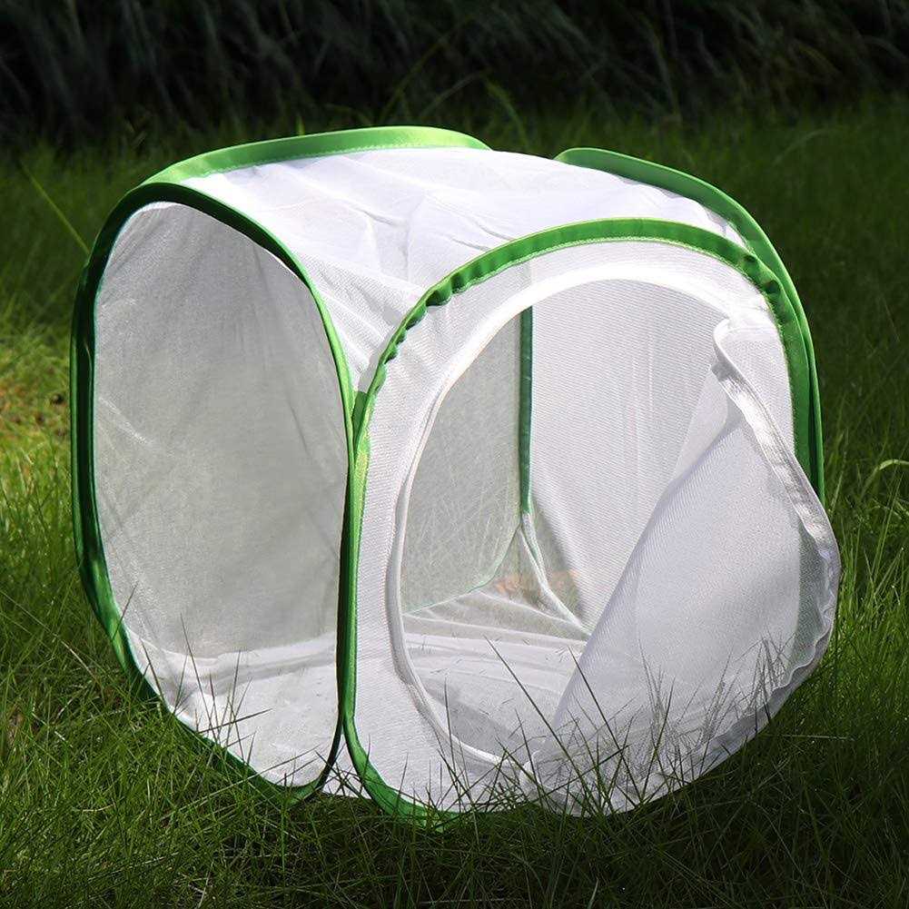 RESTCLOUD Insect and Butterfly Habitat Cage Terrarium Pop-up Tall - Healthber