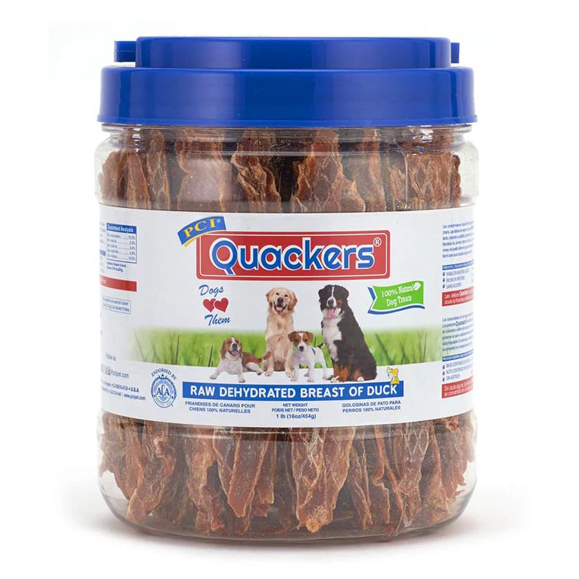 Quackers Canister, 1 lb - Healthber