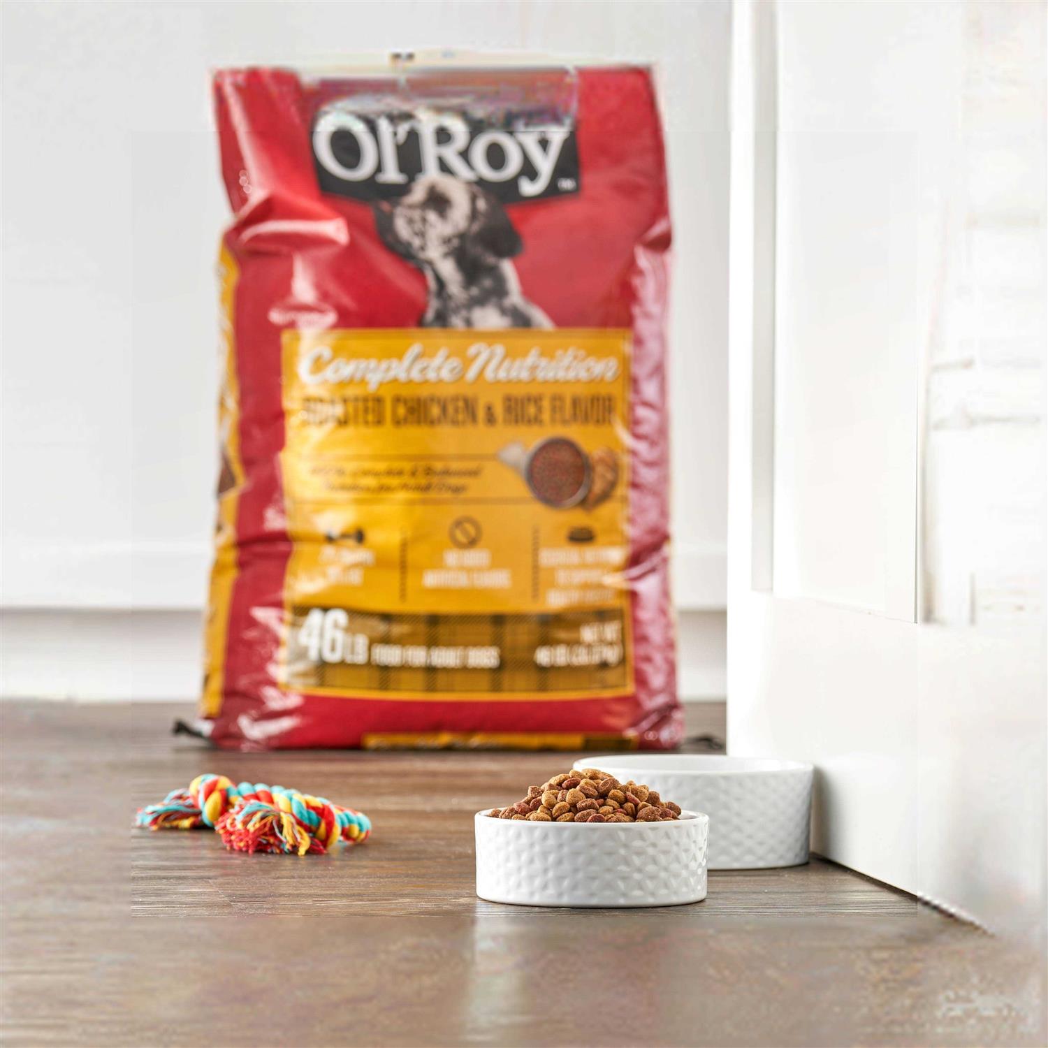 Ol’ Roy Complete Nutrition Roasted Chicken & Rice Flavor Dry Dog Food - Healthber