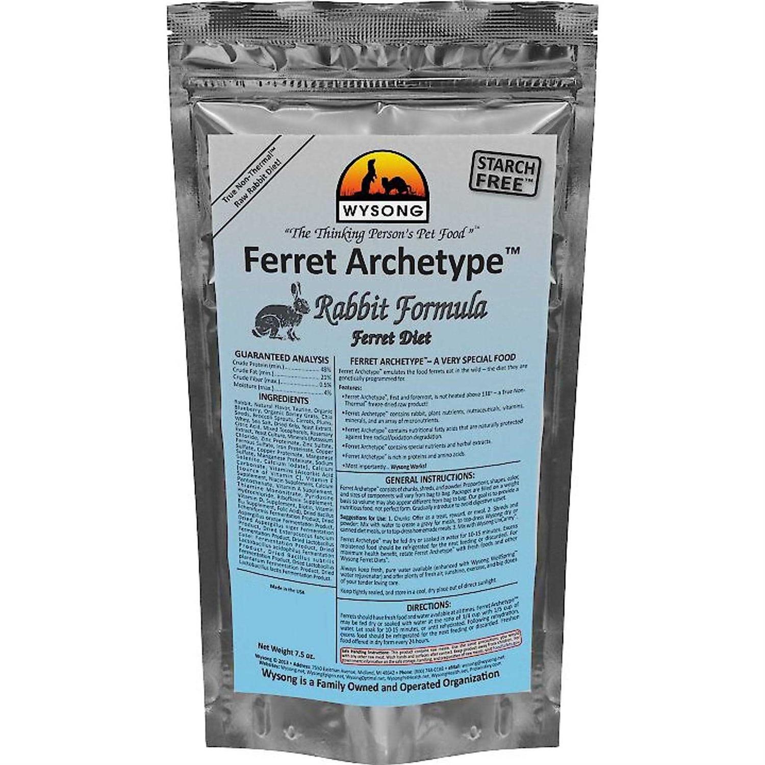 Wysong Ferret Archetype Formula - Healthber