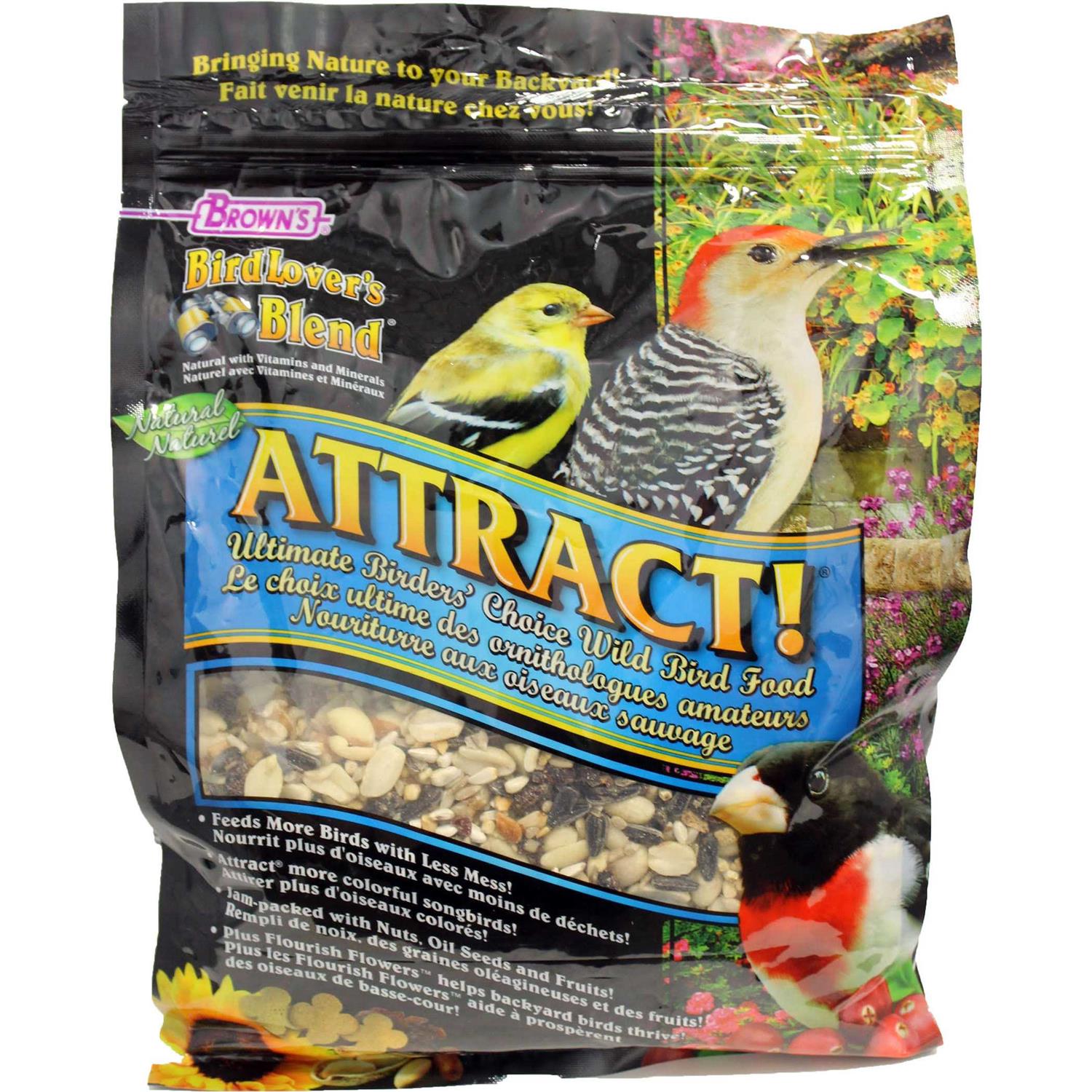 Brown’s Bird Lover’s Blend Attract Ultimate Birder’s Choice Dry Food - Healthber