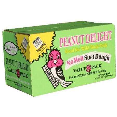 C&S Products Peanut Delight Suet Value Pack - Healthber
