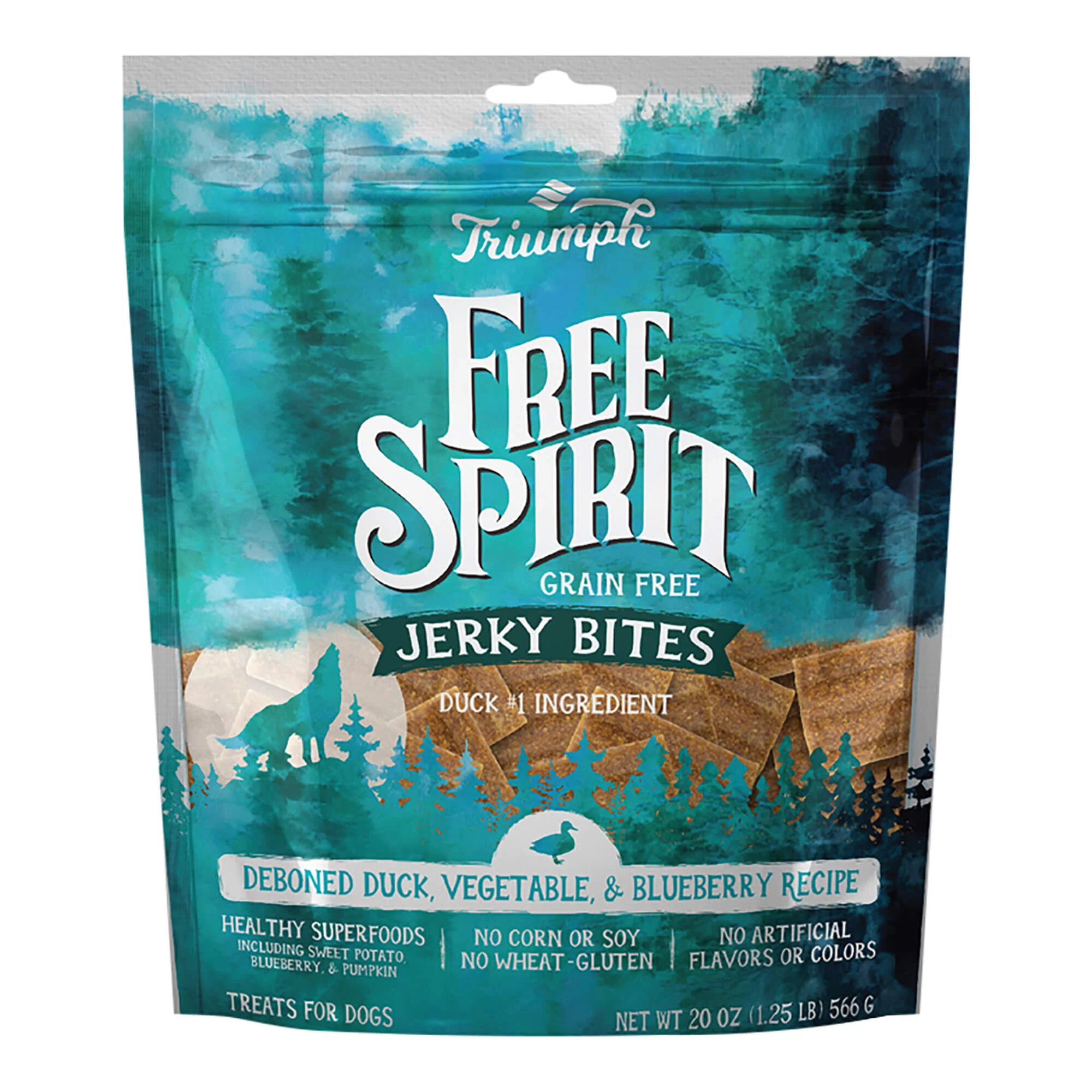 Free Spirit Deboned Jerky Bites, 20 oz - Healthber