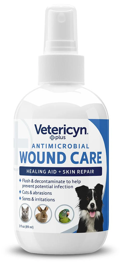 Vetericyn Plus Wound & Skin Care Spray - Healthber