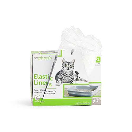 So Phresh Elastic Litter Liners for Cats - Healthber