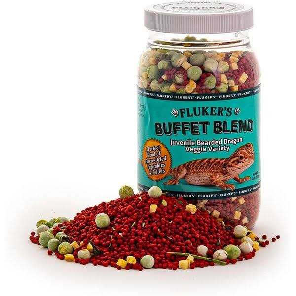Fluker’s Fluker Buffet Blend Bearded - Healthber