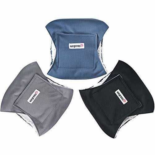 Wegreeco Washable Dog Diapers Washable Male Dog Belly Wrap - Healthber