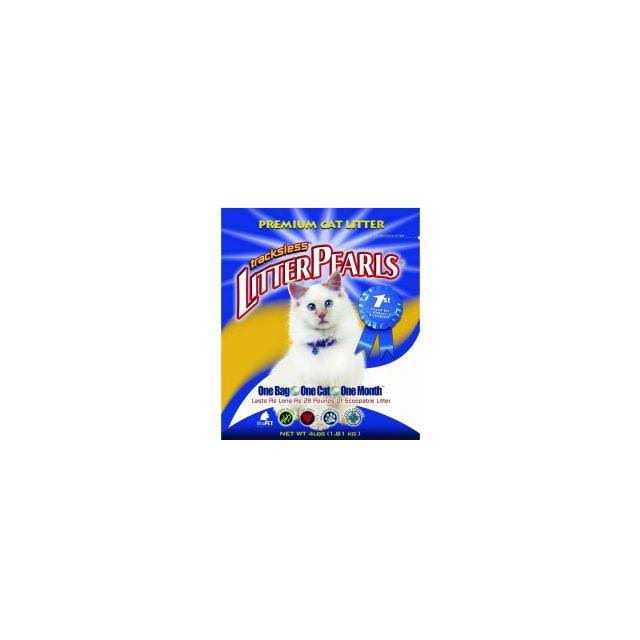 Litter Pearls Tracksless Cat Litter - Healthber