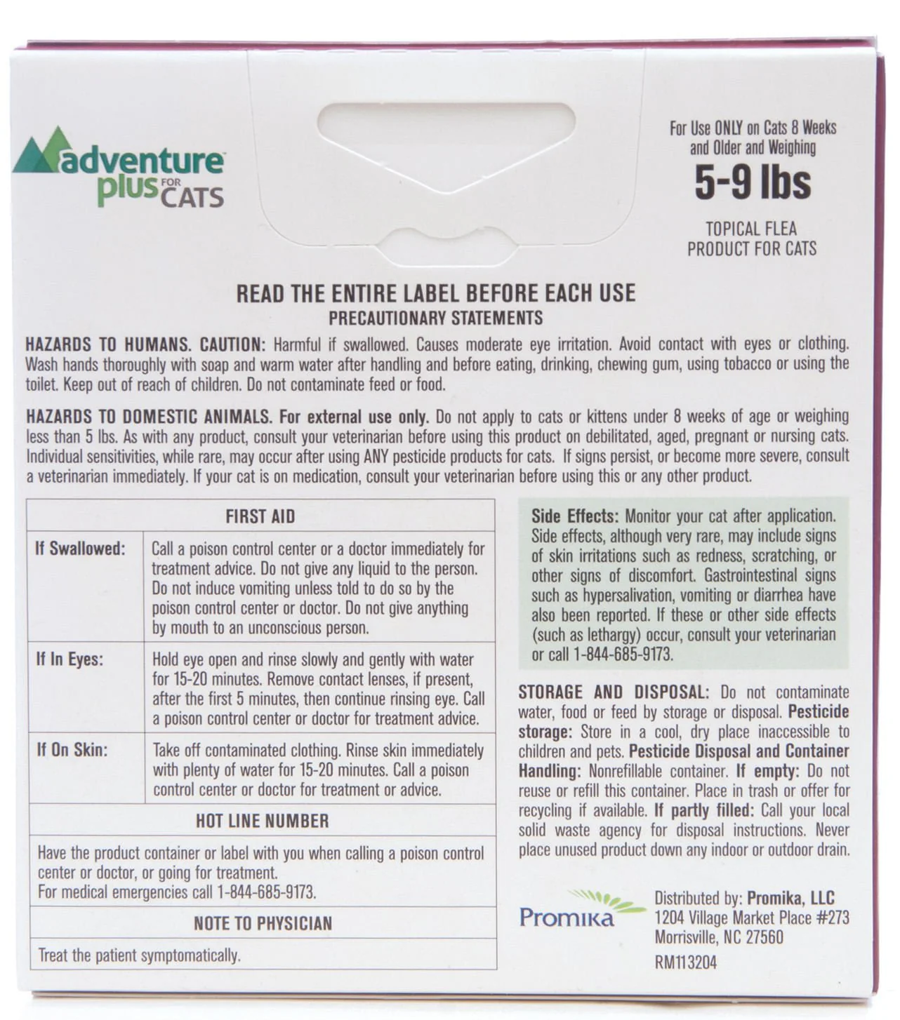 Adventure Plus for Cats, 4-pack - Healthber