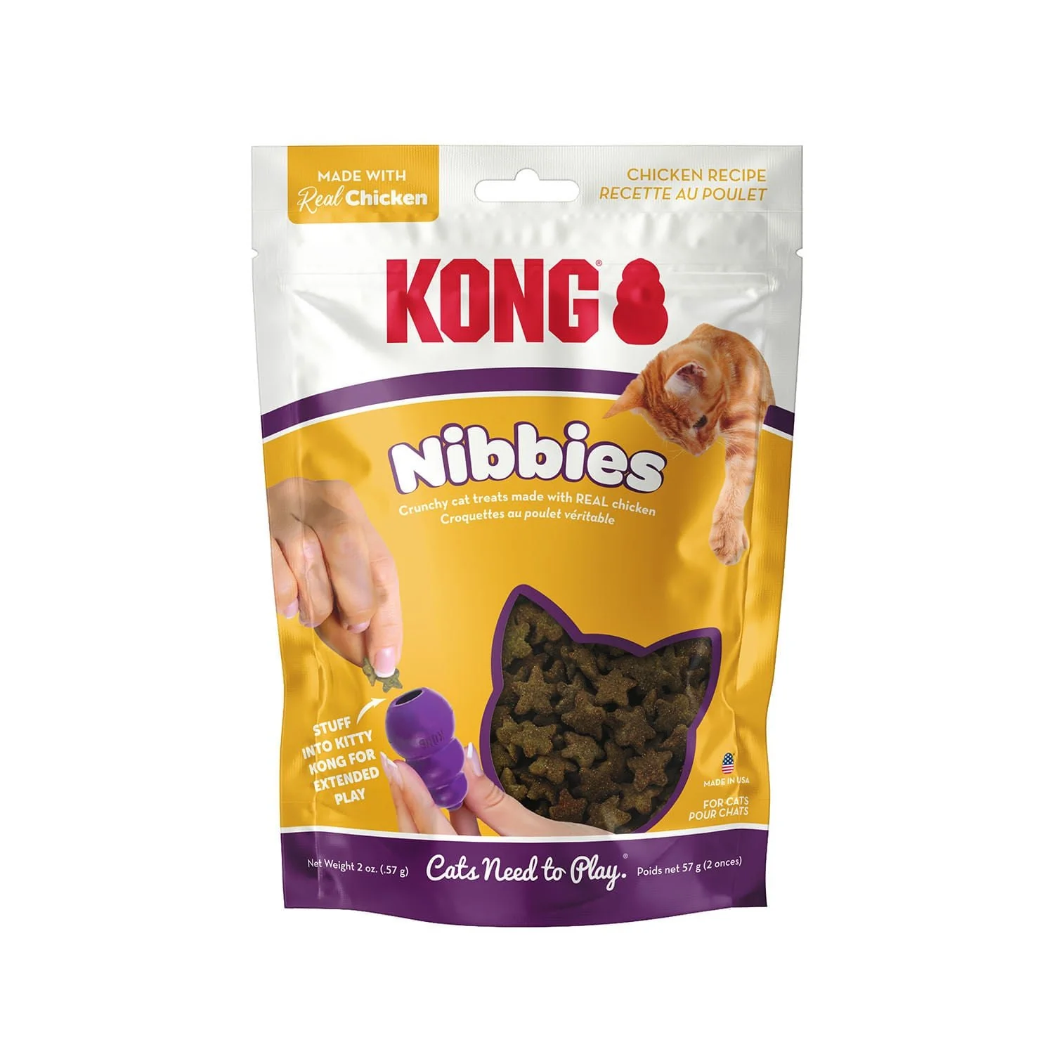 KONG Cat Nibbies, 2 oz - Healthber