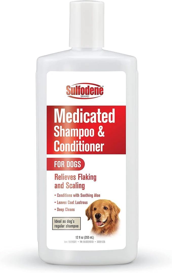 Sulfodene Medicated Shampoo & Conditioner for Dogs - Healthber