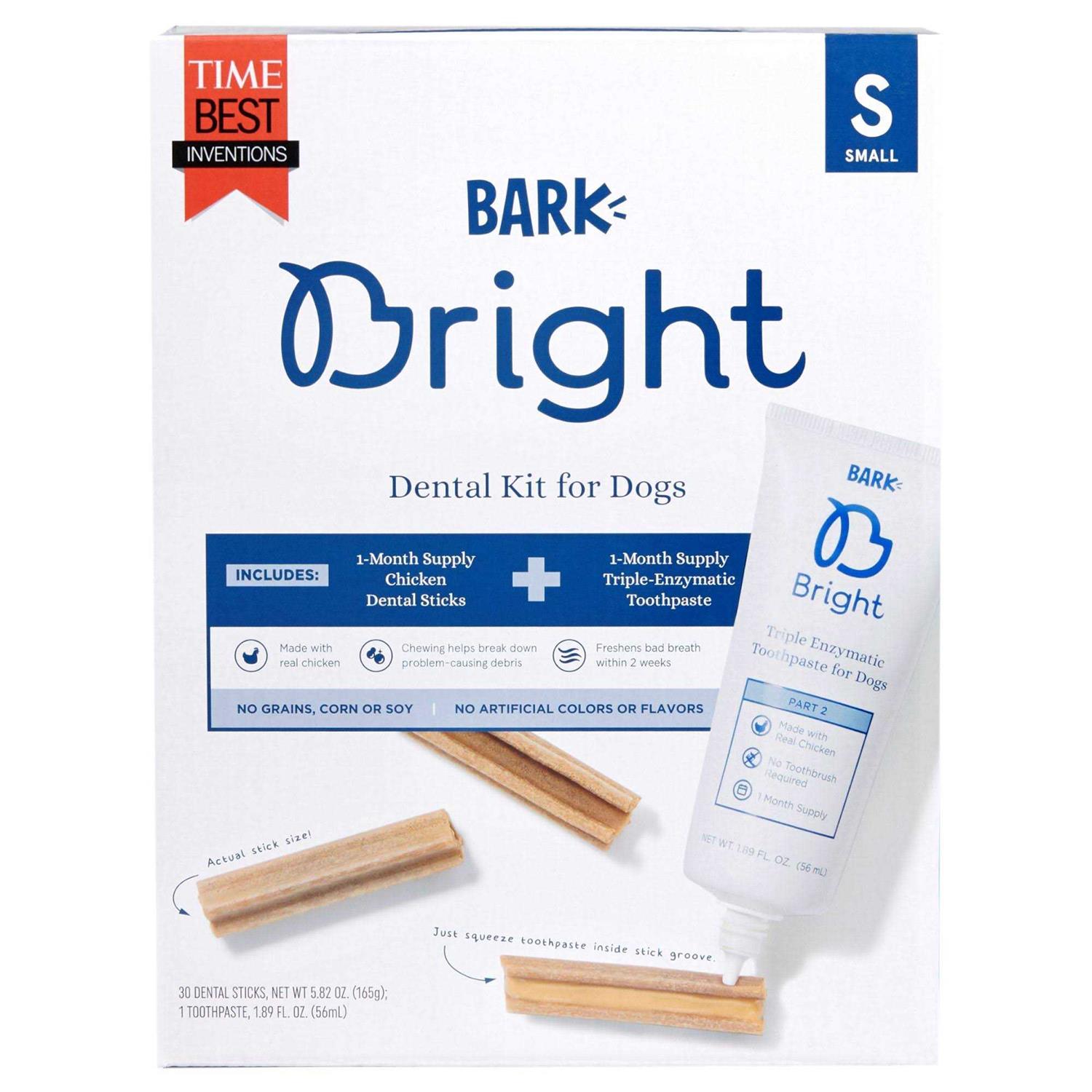 BARK Bright Dental Kit for Dogs - Healthber