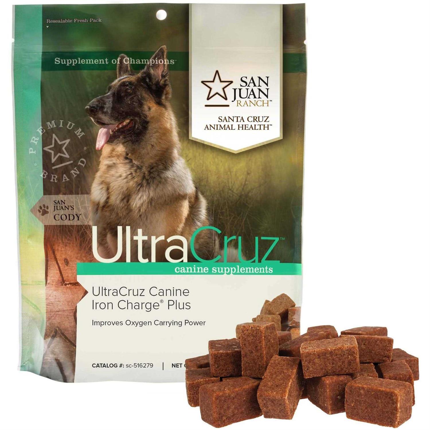 UltraCruz Canine Iron Charge Plus Supplement for Dogs - Healthber