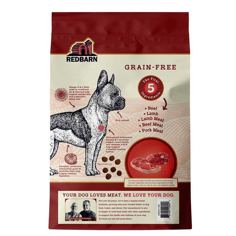 Redbarn Grain-Free Land Recipe Dog Food - Healthber