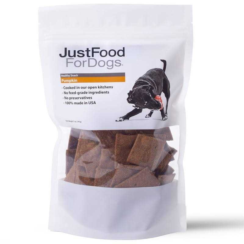 JustFoodForDogs Pumpkin Dog Treats - Healthber