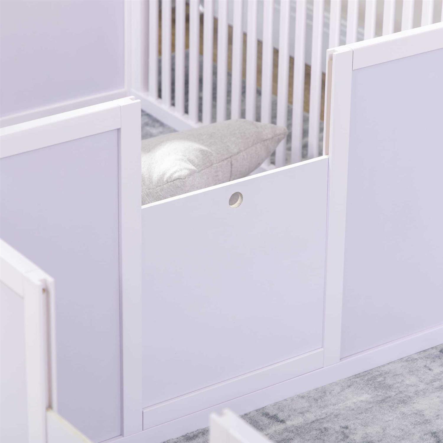 PawHut Whelping Box for Dogs Built for Mother’s Comfort Dog Whelping Pen - Healthber