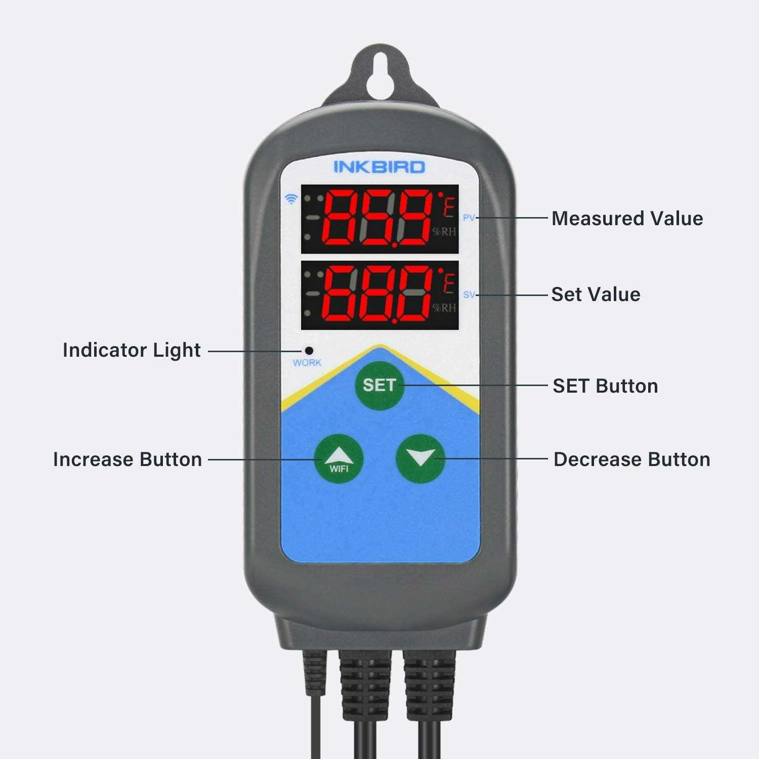 Inkbird Heating Thermostat Temperature Controller ITC-306T - Healthber